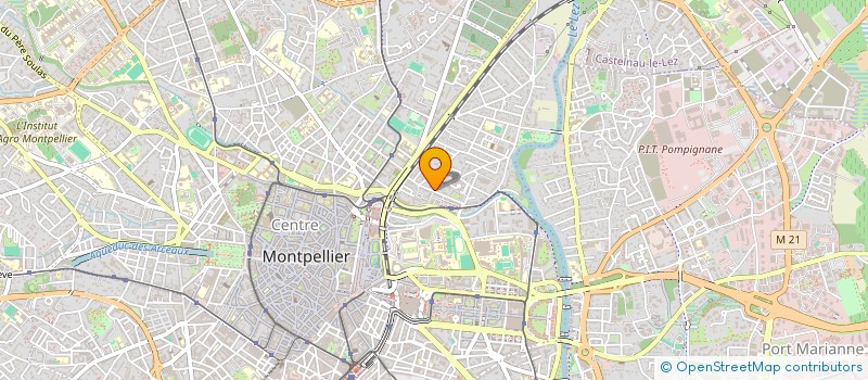 localisation de l'entreprise ASSOCIATION LITURGIE JUIVE à MONTPELLIER