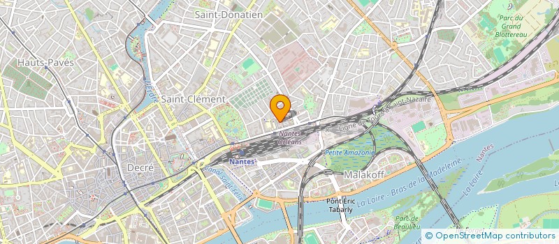 localisation de l'entreprise ASSOCIATION LIVAN  NANTES