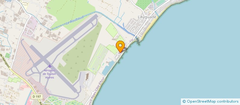 localisation de l'entreprise ASSOCIATION LIVE ARTS SPECTACLE  HYERES