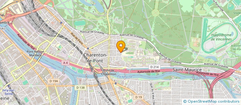 localisation de l'entreprise ASSOCIATION LIVE & VIVO ! à SAINT-MAURICE