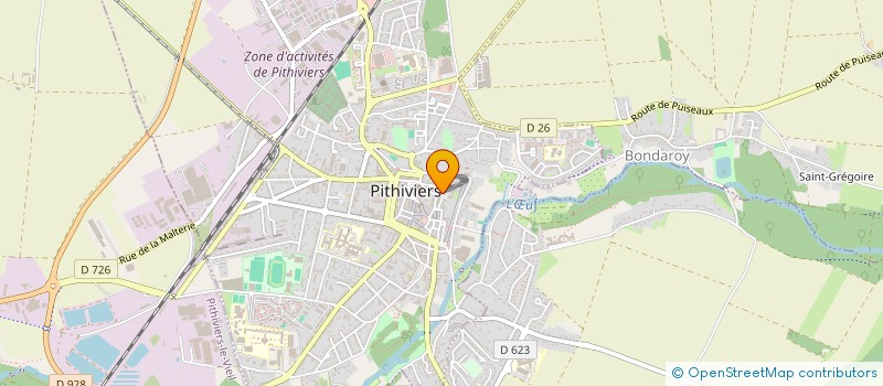 localisation de l'entreprise ASSOCIATION LIVRAMI à PITHIVIERS
