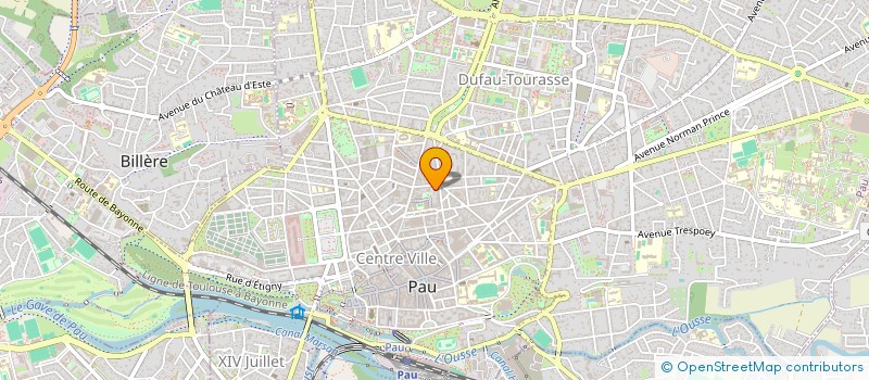 localisation de l'entreprise ASSOCIATION LO COLLEGI à PAU