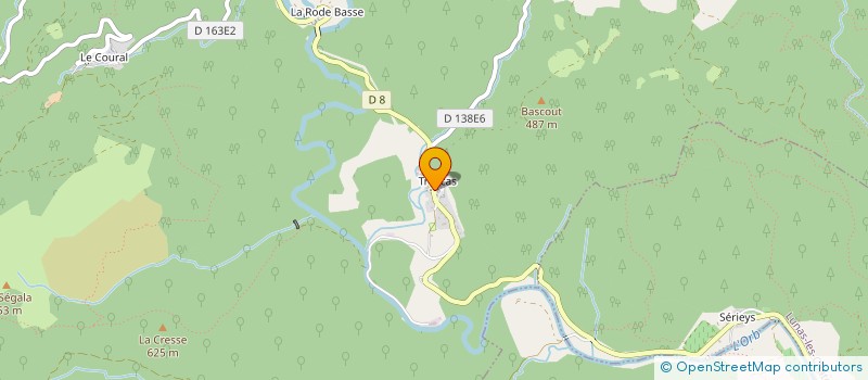 localisation de l'entreprise ASSOCIATION LO PAIS AVENOIS  AVENE