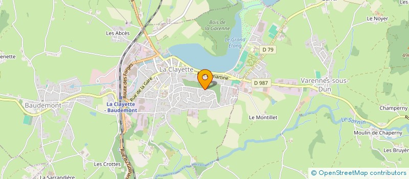localisation de l'entreprise ASSOCIATION LOCALE ADMR à SAINT-CHRISTOPHE-EN-BRIONNAIS