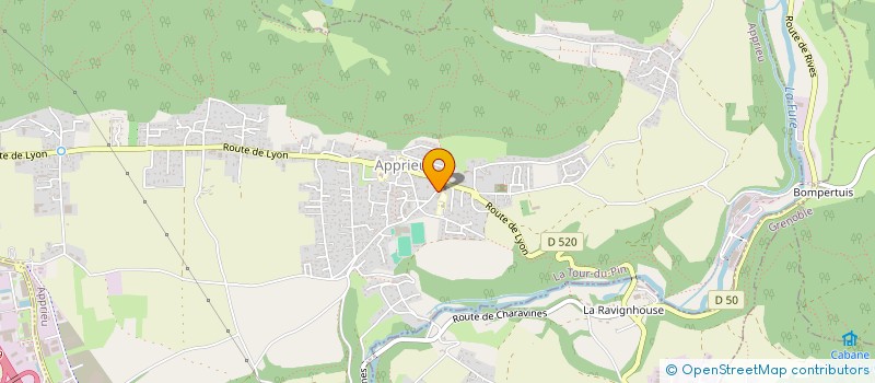 localisation de l'entreprise ASSOCIATION LOCALE ADMR DE APPRIEU ST BLAISE DU BUIS  APPRIEU