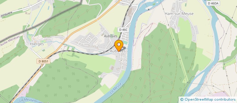 localisation de l'entreprise ASSOCIATION LOCALE ADMR DE LA POINTE  AUBRIVES