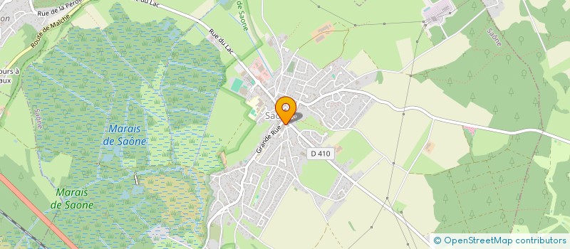 localisation de l'entreprise ASSOCIATION LOCALE ADMR DE MAMIROLLE  SAONE