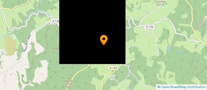 localisation de l'entreprise ASSOCIATION LOCALE ADMR DE MERCOEUR  MERCUR