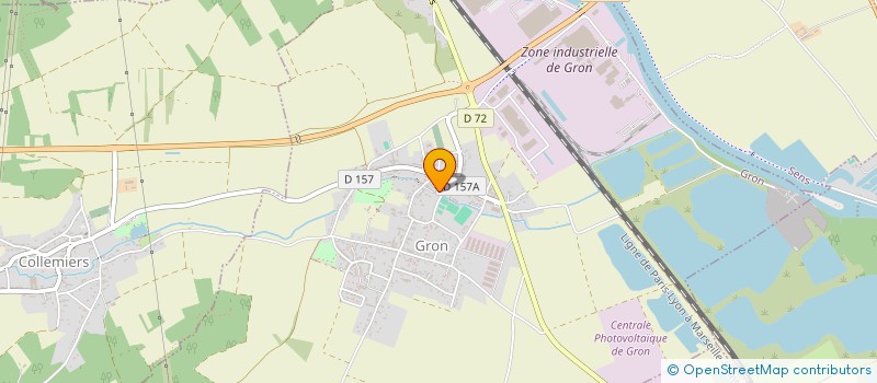 localisation de l'entreprise ASSOCIATION LOCALE ADMR DE SENS-SAINT CLEMENT ET ENVIRONS à GRON