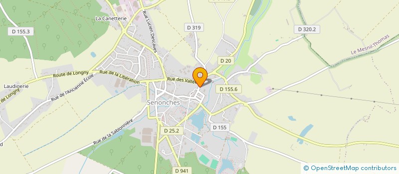 localisation de l'entreprise ASSOCIATION LOCALE ADMR DU PERCHE THYMERAIS à SENONCHES