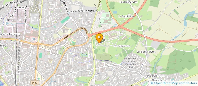 localisation de l'entreprise ASSOCIATION LOCALE ADMR VERTOZANCE à LES SABLES D'OLONNE