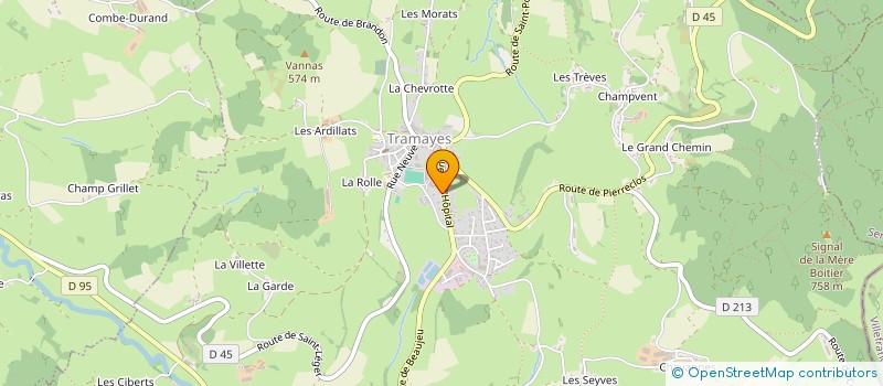 localisation de l'entreprise ASSOCIATION LOCALE AIDE A DOMICILE à TRAMAYES