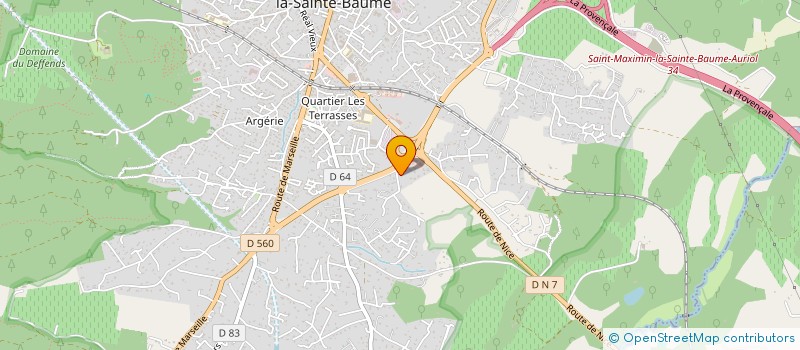 localisation de l'entreprise ASSOCIATION LOCALE DES PARENTS D ELEVES INDEPENDANTS DE SAINT MAXIMIN LA SAINTE BAUME à SAINT-MAXIMIN-LA-SAINTE-BAUME