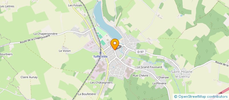 localisation de l'entreprise ASSOCIATION LOCALE DES PROFESSIONNELS DE SANTE DU BASSIN DE VIE DE TUFFE VAL DE LA CHERONNE  TUFFE-VAL-DE-LA-CHERONNE