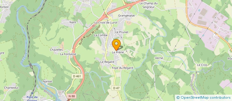 localisation de l'entreprise ASSOCIATION LOCALE DES TEMOINS DE JEHOVAH DE MONISTROL-SUR-LOIRE à MONISTROL-SUR-LOIRE