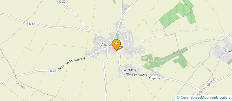 localisation de l'entreprise ASSOCIATION LOCALE DU GRAND POITIERS DES SECOURISTES FRANCAIS CROIX BLANCHE  CISSE