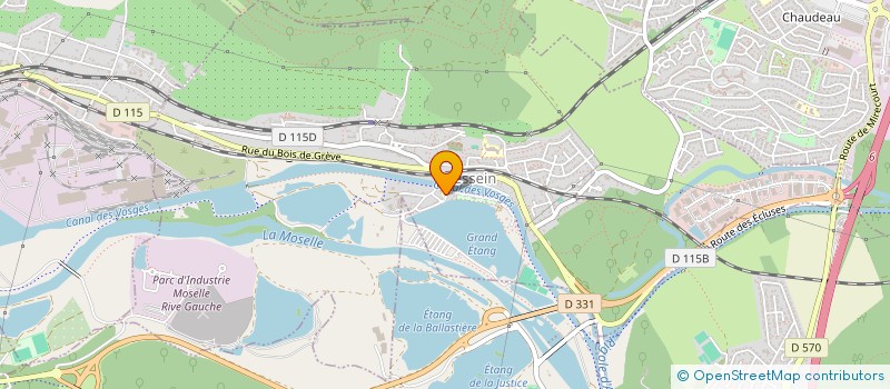 localisation de l'entreprise ASSOCIATION LOCALE FRANCAS-FJEP MESSEIN  MESSEIN