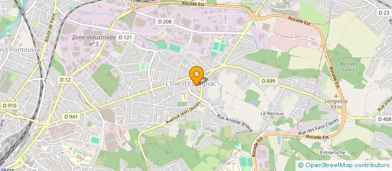 localisation de l'entreprise ASSOCIATION LOCALE INTER-CULTURELLE D'EXPRESSION  L'ISLE-D'ESPAGNAC