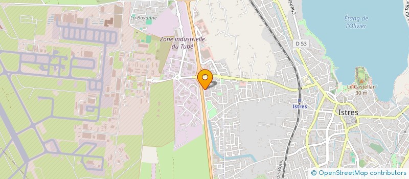 localisation de l'entreprise ASSOCIATION LOCALE POUR LE CULTE DES TEMOINS DE JEHOVAH D'ISTRES  ISTRES