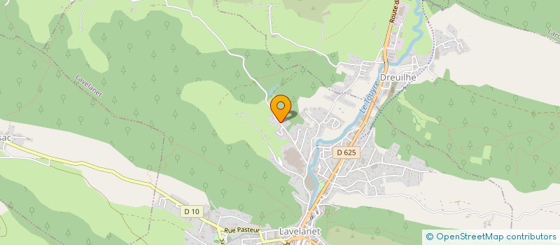localisation de l'entreprise ASSOCIATION LOCALE POUR LE CULTE DES TEMOINS DE JEHOVAH DE LAVELANET à LAVELANET
