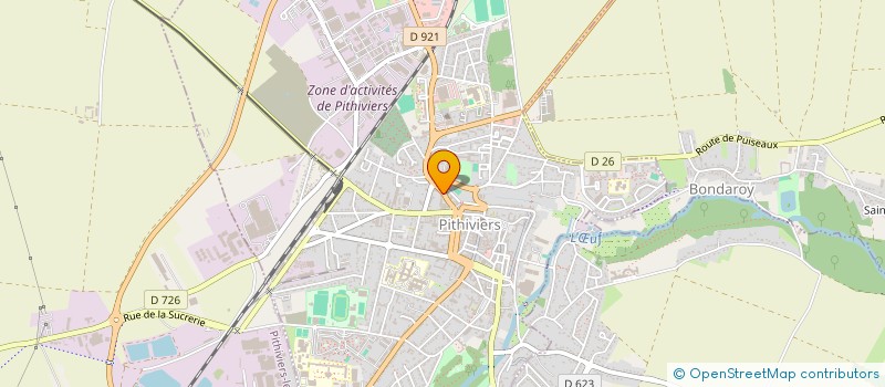 localisation de l'entreprise ASSOCIATION LOCALE POUR LE CULTE DES TEMOINS DE JEHOVAH DE PITHIVIERS à PITHIVIERS
