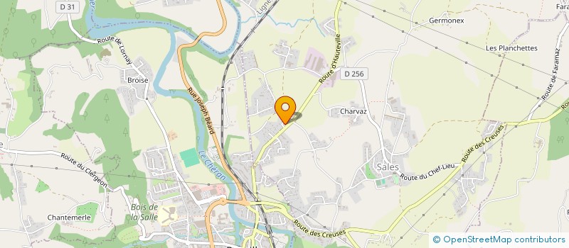 localisation de l'entreprise ASSOCIATION LOCALE POUR LE CULTE DES TEMOINS DE JEHOVAH DE RUMILLY  RUMILLY