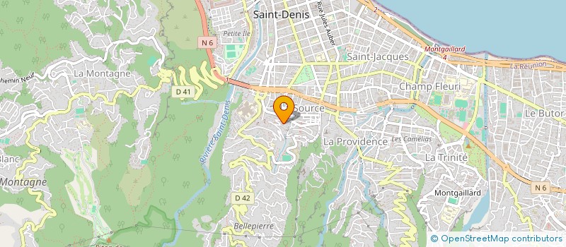 localisation de l'entreprise ASSOCIATION LOCALE POUR LE CULTE DES TEMOINS DE JEHOVAH DE SAINT-DENIS à SAINT-DENIS