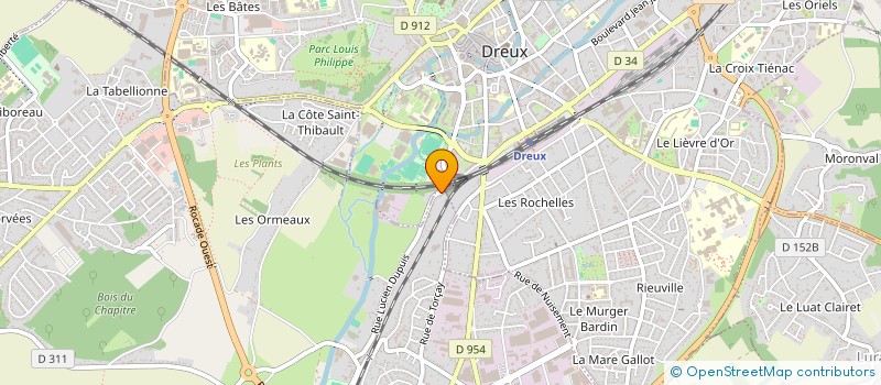 localisation de l'entreprise ASSOCIATION LOCALE POUR LE CULTE DES TEMOINS DE JEHOVAH DE VERNOUILLET à VERNOUILLET