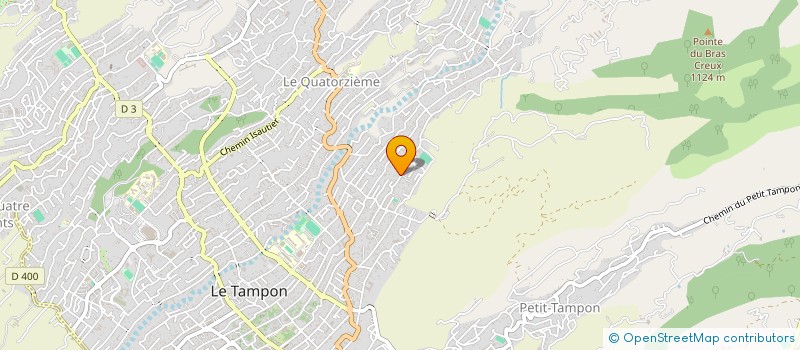 localisation de l'entreprise ASSOCIATION LOCALE POUR LE CULTE DES TEMOINS DE JEHOVAH DU TAMPON  LE TAMPON