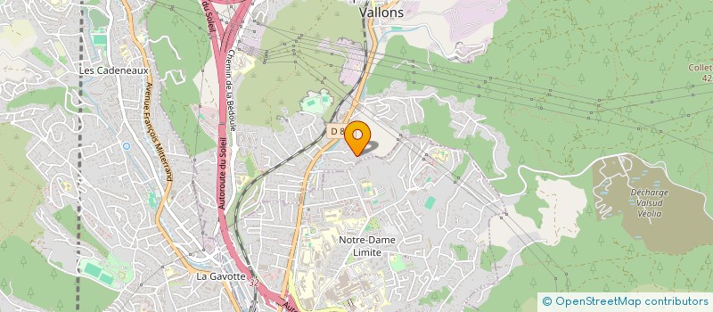 localisation de l'entreprise ASSOCIATION LOCALE POUR LE CULTE DES TEMOINS DE JEHOVAH MARSEILLE NORD à SEPTEMES-LES-VALLONS