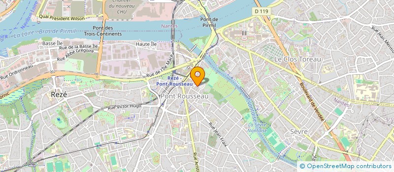 localisation de l'entreprise ASSOCIATION LOCALE POUR LE CULTE DES TEMOINS DE JEHOVAH NANTES SUD-EST à REZE