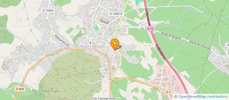 localisation de l'entreprise ASSOCIATION LOCALE POUR LE CULTE DES TEMOINS DE JEOVAH DE CLERMONT L'HERAULT  CLERMONT-L'HERAULT