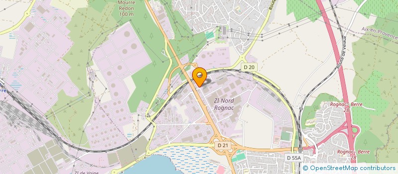 localisation de l'entreprise ASSOCIATION LOCALE TEMOINS DE JEHOVAH  ROGNAC