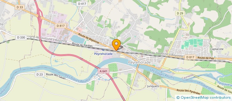 localisation de l'entreprise ASSOCIATION LOGEMENTS FOYERS à PEYREHORADE