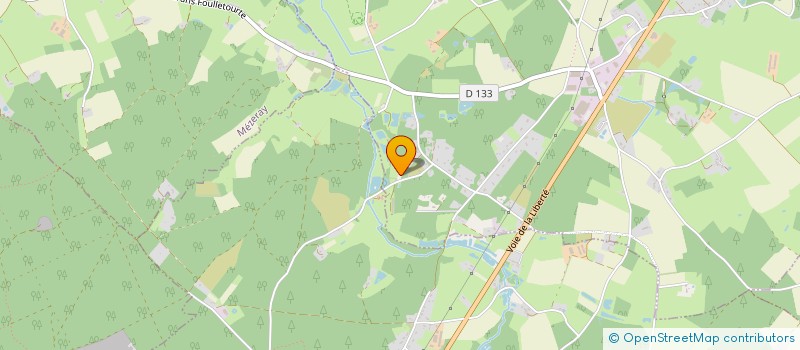 localisation de l'entreprise ASSOCIATION LOGICAPROD  CERANS-FOULLETOURTE