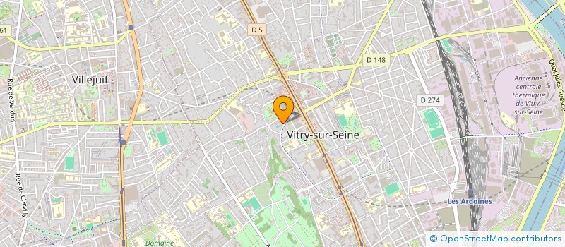 localisation de l'entreprise ASSOCIATION LOI 1901 FAIRE A CACHAN à VITRY-SUR-SEINE