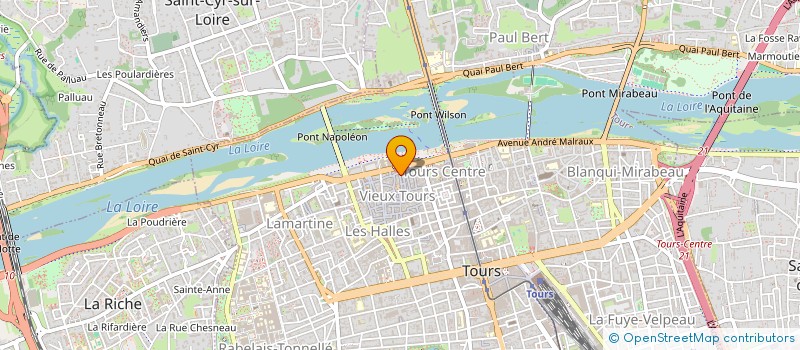 localisation de l'entreprise ASSOCIATION LOI 1901 QUAM DILECTA  TOURS