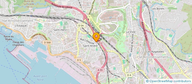 localisation de l'entreprise ASSOCIATION LOISIR DECOUVERTE 13 à MARSEILLE
