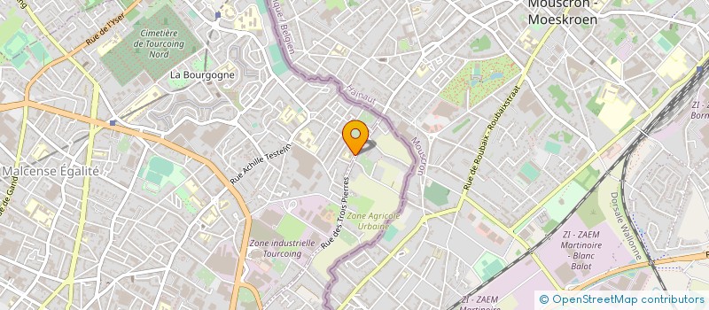 localisation de l'entreprise ASSOCIATION LOISIRS 441 à TOURCOING