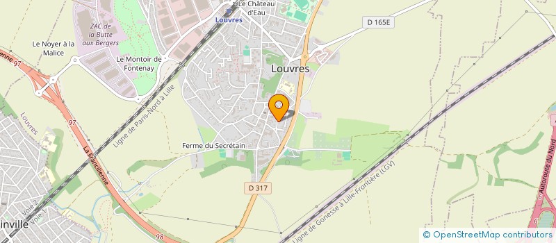 localisation de l'entreprise ASSOCIATION LOISIRS CULTURE PUISEUX à PUISEUX-EN-FRANCE