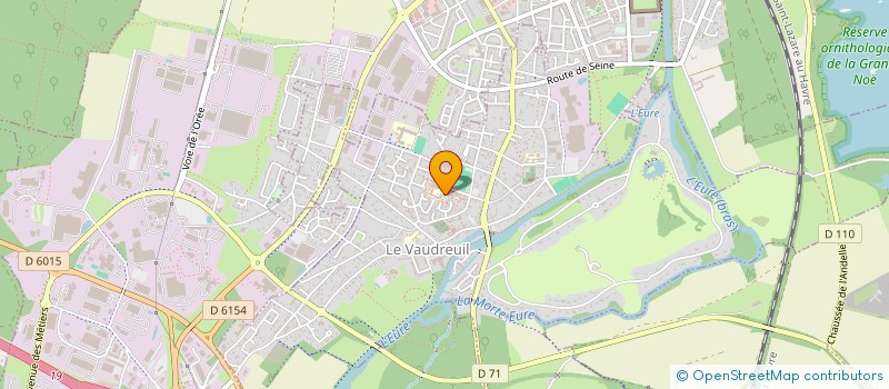 localisation de l'entreprise ASSOCIATION LOISIRS DE L ENFANCE à LE VAUDREUIL