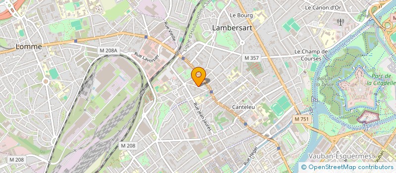 localisation de l'entreprise ASSOCIATION LOISIRS DETENTE à LILLE
