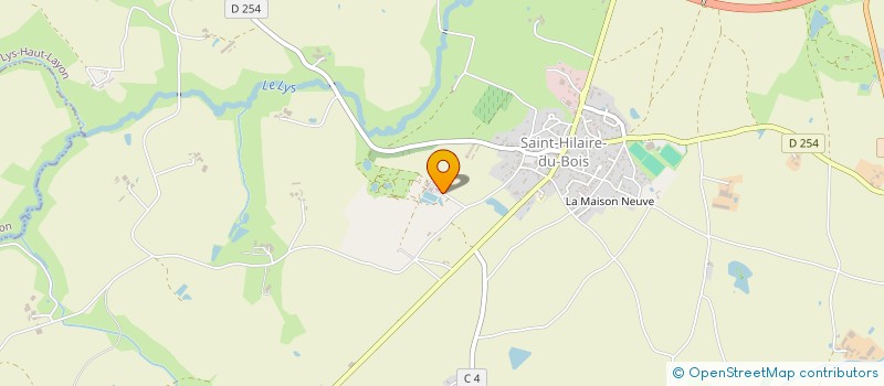 localisation de l'entreprise ASSOCIATION LOISIRS & DIVERTISSEMENTS à LYS-HAUT-LAYON