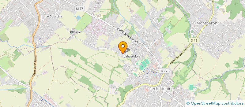 localisation de l'entreprise ASSOCIATION LOISIRS ET DETENTE  PECHBONNIEU