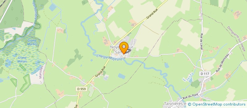 localisation de l'entreprise ASSOCIATION LOISIRS ET FETES DE NOYELLES SUR SAMBRE à NOYELLES-SUR-SAMBRE