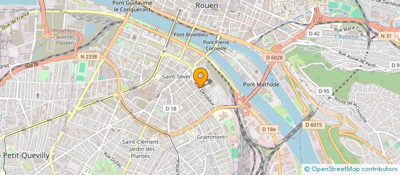 localisation de l'entreprise ASSOCIATION LOISIRS ET HANDICAPS à ROUEN