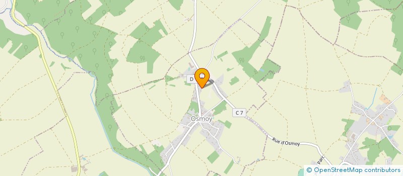 localisation de l'entreprise ASSOCIATION LOISIRS ET SPORTS D OSMOY  OSMOY