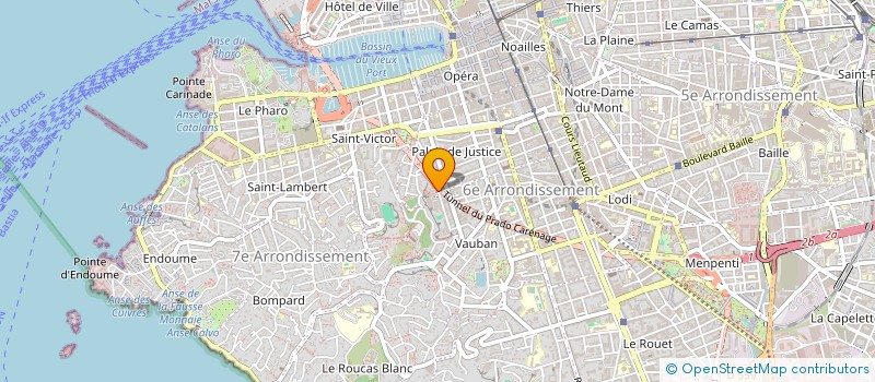 localisation de l'entreprise ASSOCIATION LOISIRS SOLIDAIRES à MARSEILLE