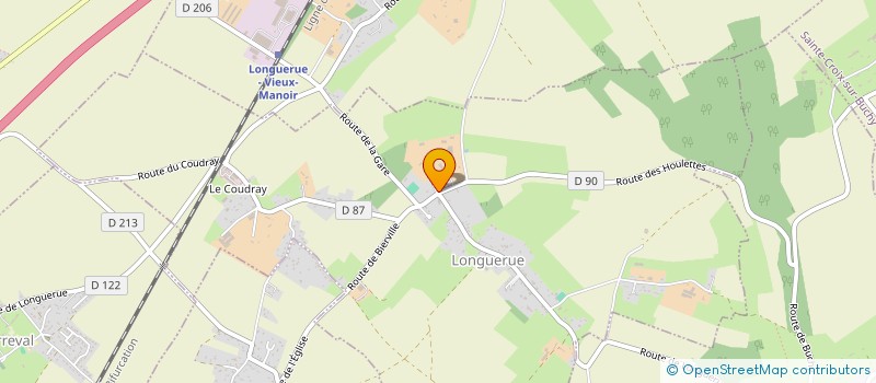 localisation de l'entreprise ASSOCIATION LOISIRS, SPORTS ET CULTURE DE LONGUERUE  LONGUERUE