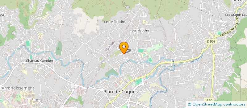 localisation de l'entreprise ASSOCIATION LOISIRS VOYAGES LOTOS  PLAN-DE-CUQUES